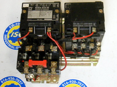 <b>Square D - </b>8736 SAO16 Reversing Motor Starter Series A